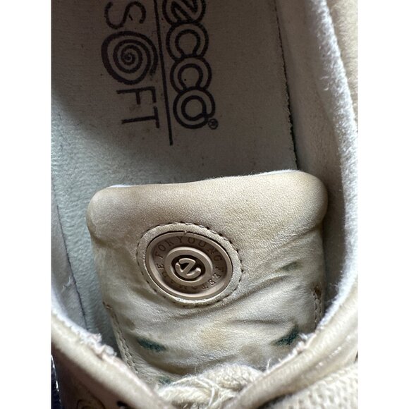 Ecco Soft Women's Tan Suede Comfort Shoes Size 39 US 8-8.5 - Picture 10 of 16